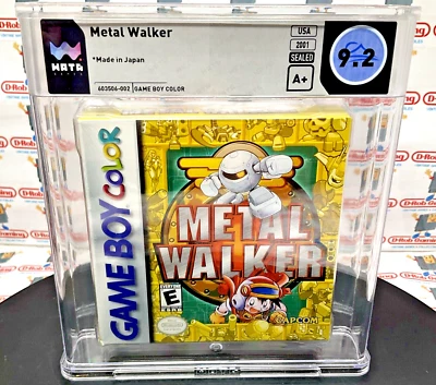 Capcom Metal Walke Gameboy Color New Sealed VGA WATA CGC NES SNES GBC - Image 1 of 4