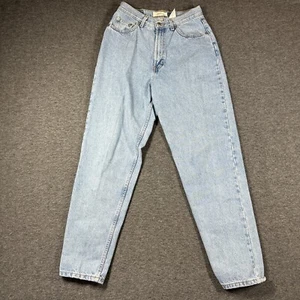 Vintage 90s Gap Reverse Tapered Jeans Womens Size 10 27 31" Inseam Light Wash - Picture 1 of 12