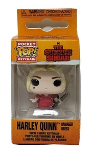 Funko Pocket Pop! Llavero - Escuadrón Suicida Harley Quinn en Vestido Dañado - Imagen 1 de 4
