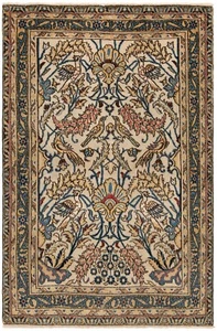Tappeto persiano annodato a mano Qom 118 x 77 cm - fine, Ghom, orientale, tap... - Picture 1 of 11