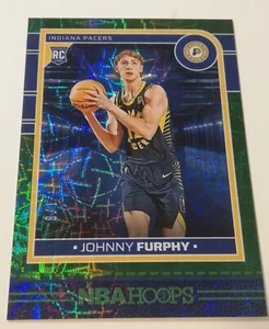 Panini Hoops 2024-25 - Green Scope RC - Johnny Furphy - Indiana - 1/8 SSP - Bild 1 von 2