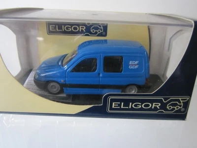 1/43 ELIGOR CITROËN BERLINGO  "EDF GDF" ave pochette d'accessoires à poser - Photo 1/4