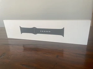 Nowy oryginalny pasek sportowy Apple Midnight Apple Watch zapieczętowany - 45 MM S/M - Zdjęcie 1 z 11
