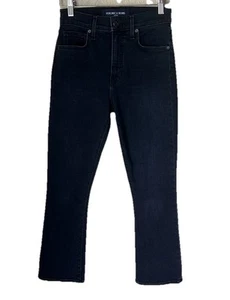 Veronica Beard Washed Black Carly Kick Flare Jeans - Bild 1 von 8