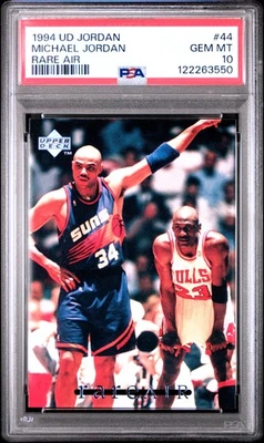 1994 UPPER DECK MJ RARE AIR #44 MICHAEL JORDAN PSA 10 - Image 1 of 2