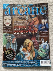 ARCANE #3 Roleplaying Games Sci-Fi Fantasy Horror Magazine - Picture 1 of 1