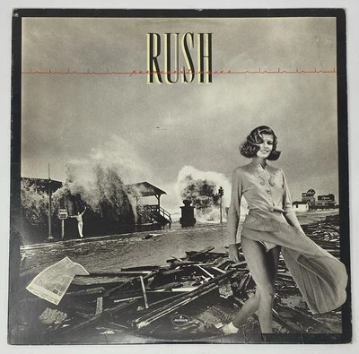 RUSH “Permanent Waves” OG 1980 Vinyl Record Album LP Rock Neil Peart Geddy Lee - Image 1 of 4