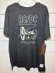 AC/DC For Those About To Rock World Tour, T-Shirt (Adult Size: XL), New W/ Tags - Picture 1 of 7
