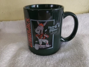 Healthcare Logistics Lumberjack Coffee Cup Mug Tea MWare China Vintage G25 B1 - Picture 1 of 6