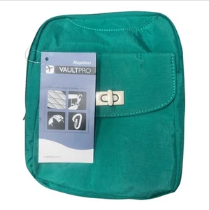 Magellan's Vaultpro Crossbody/Shoulder Nylon Travelbag RFiD Emerald Green - Picture 1 of 6