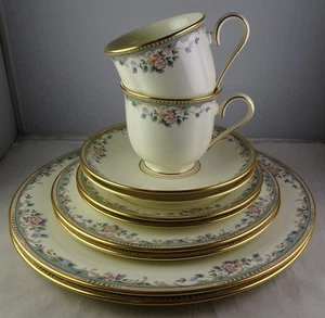 Two Lenox Spring Vista 5-Piece Place Settings - MInt w/Original Stickers - Picture 1 of 3