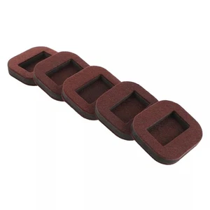Quiet and Stable 5 Pcs Felt Roller Fixing Pad Caster Cups for Furniture Legs - Photo 1/11