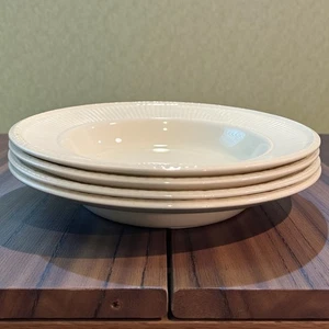 Juego de 4 cuencos de sopa grandes de 8 pulgadas Wedgwood of Etruria & Barleston Edme Inglaterra - Imagen 1 de 5