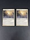 Magic the Gathering Intangible Virtue Innistrad x2 Signed by Artist - No COA
