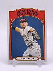 Jake Snider 2021 Topps Heritage Minors #26 Pittsburgh Pirates - Picture 1 of 1