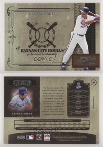 2004 Playoff Prime Cuts II /699 George Brett #96 HOF