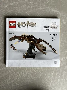 INSTRUCTION MANUAL ONLY from LEGO 76406 Hungarian Horntail Dragon - Picture 1 of 2