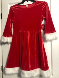 Girls Santa Dress Size 18 NWT - Picture 1 of 2