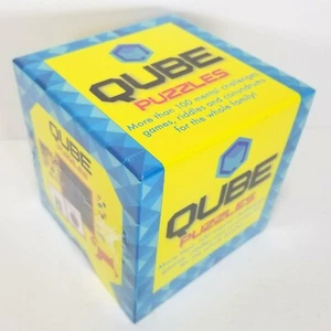 QUBE Puzzles - More Than 100 Mental Challenges Games Riddles NEW SEALED - Picture 1 of 6