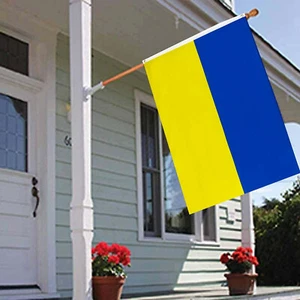 Official Ukraine Flag with Grommets, Unique Design, 3x5 Ft / 90x150 cm, 100D - Picture 1 of 3