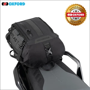 Oxford Atlas T-10 Advanced Tourpack Motorcycle Motorbike Tail Bag - Black 10L - Picture 1 of 24