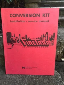 Firetrap by Data East Arcade Conversion Kit Installation Manual - Picture 1 of 5