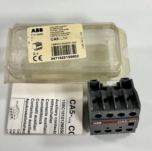 ABB CA5-22U Auxiliary Contact Block | 2NO + 2NC | 690V AC, 16A | IEC 60947-5-1 - Picture 1 of 6