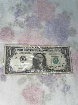 1963 A Special $1 One Dollar Bill Star - Image 1 of 4