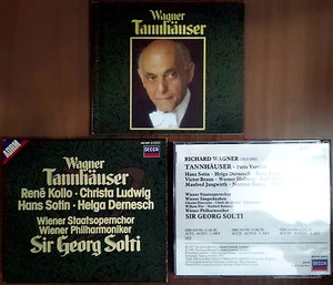 Richard Wagner, Tannhäuser (Paris version), Ed. Decca, 1985 - Picture 1 of 1