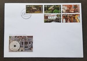 [SJ] Slovenia Slovenian Mills 2016 (stamp FDC)
