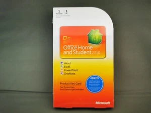 Microsoft Office Home and Student 2010 NEU Word Ecxel PowerPoint OneNote - Bild 1 von 2