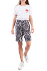 TWENTY MONTREAL Sweat Shorts Size XS Snakeskin Pattern