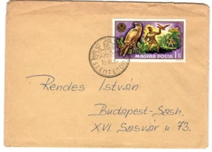 HUNGARY-1972. Cover - Special Cancellation on Hunting stamp from 1971. - Picture 1 of 1