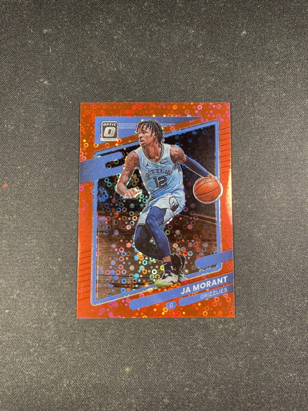 2021-22 Panini Donruss Optic Ja Morant Fast Break Red /85 #144