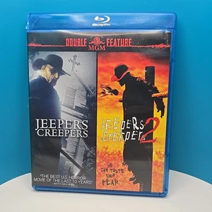 Jeepers Creepers 1 & 2 Blu-ray Double Feature Horror Movies Justin Long Film Set - Imagen 1 de 6