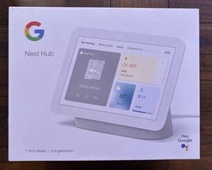 Google Nest Hub (7-inch, 2nd Gen.) Smart Display BRAND NEW UNOPENED  - Picture 1 of 5