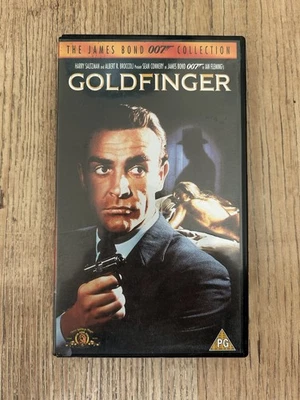 james bond 007 goldfinger vhs (2003) sean connery Sealed Video Tape - Image 1 of 4