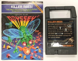 Killer Bees (1983) Magnavox Odyssey 2 Game Cartridge w/ Manual Only ~TESTED~ - Picture 1 of 4