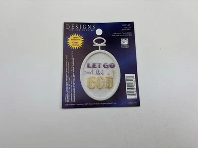 Janlynn Designs For The Needle Let Go An Let God Counted Cross Stitch Pattern 9R - Image 1 of 3