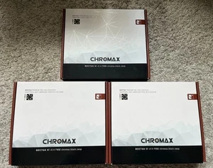 SET OF THREE - Noctua NF-A14 Chromax Swap, 140 mm Fans - Black - Bild 1 von 2