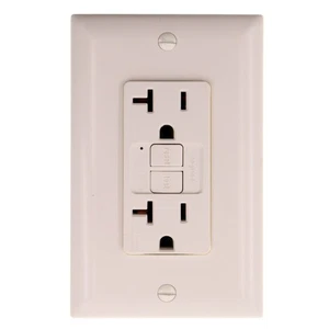 PASS & SEYMOUR PT2097-LA ENCHUFE GFCI TOMA, AUTODIAGNÓSTICO, 20A, 125V, LIMÓN LIGERO - Imagen 1 de 3