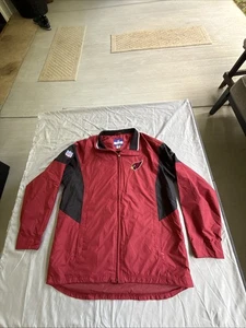 Giacca Arizona Cardinals Reebok NFL On Field abbigliamento squadra taglia L full zip - Foto 1 di 13