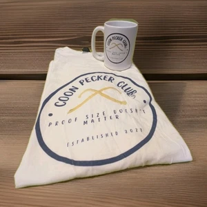 Coon Pecker Club Coffee Mug XL Tee Queen Shine Girl Danielle Parton Sevierville - Picture 1 of 13