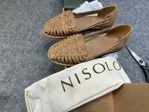 Nisolo Huarache Damen-Sandalen, bequeme Slipper, entworfen für Freizeit Größe 5 - Bild 1 von 8