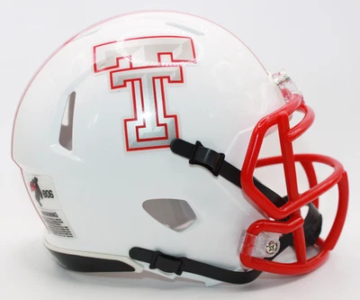 Minicasco Riddell personalizado Texas Tech Red Raiders 2025 vs BYU Foto 1 de 3