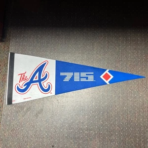 ATLANTA BRAVES 715 CITY CONNECT ROLL UP PENNANT 12"x30" NEW WINCRAFT π - Picture 1 of 1