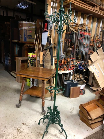 Fancy Metal Hat and Coat Rack Cover