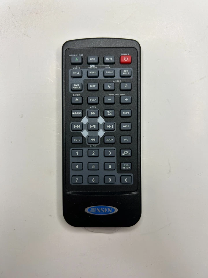 JENSEN 3070170 Remote Control, Black - OEM Original for VM9311TS - Image 1 of 2