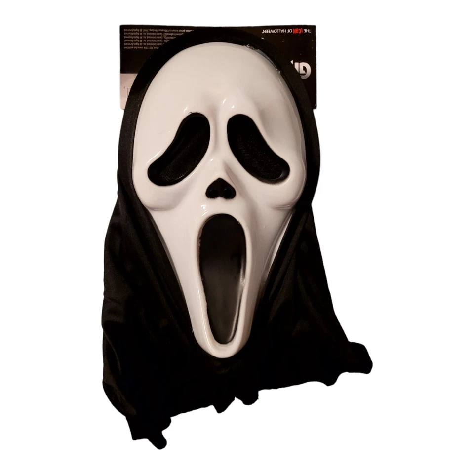 Scream Mask Ghost Face Movie Scary Halloween Costume Horror Adult No You Hang Up - Image 1 of 4
