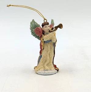 International Resourcing Services Resin "The Trumpet Ornament" Christmas Angel - Picture 1 of 8